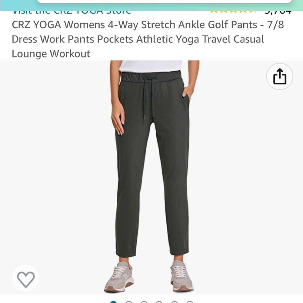 2 PAIR OF STRETCHY PANTS work or workout!